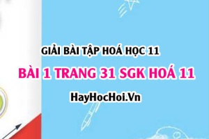 Giải bài 1 trang 31 SGK Hoá 11: Tính chất hoá học của Nitơ